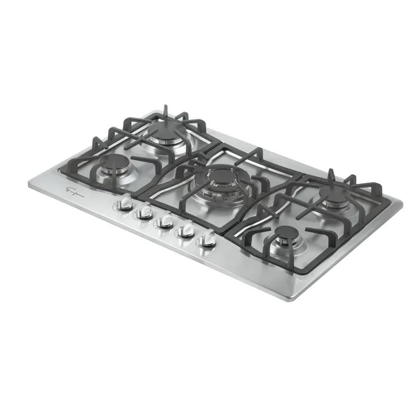 Empava 30x22 5 Italy Sabaf Burners Stove Top GAS Cooktop Empv-30GC0A5, Silver, Stainless Steel