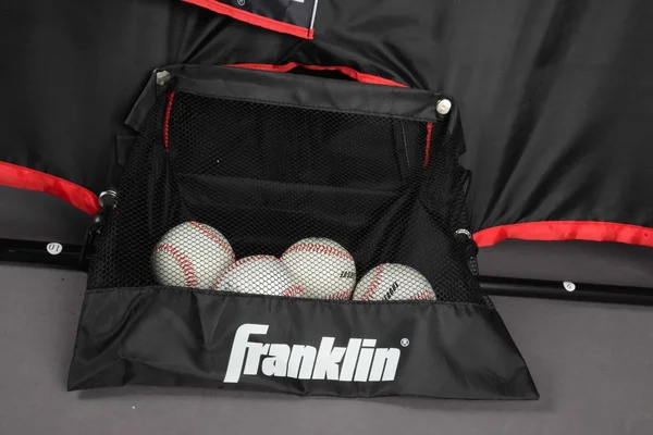 Franklin Sports MLB 65x22 2-in-1 Switch Hitter Flyback Return Trainer