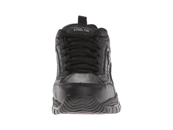 Skechers for Work Men's Soft Stride Lace Up - Black, 12 M US