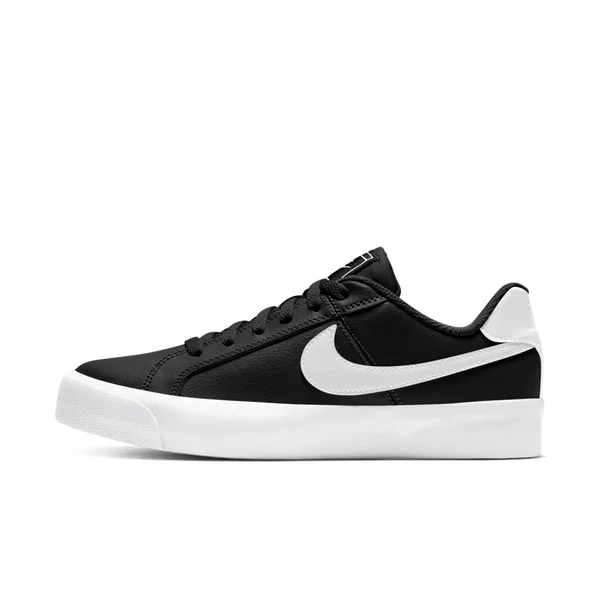 Nike Women's Court Royale AC Sneaker - Black - 7.5