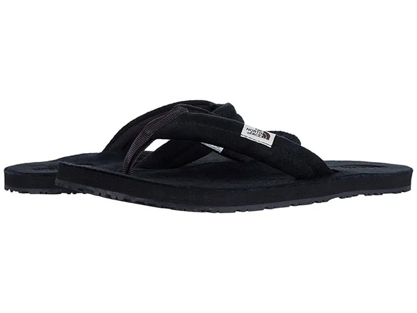 The North Face Base Camp Leather Flip-Flop 6 Women's Black