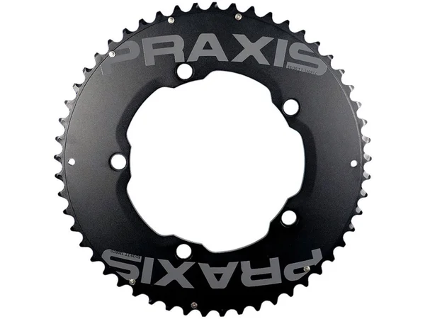 Praxis Works Aero Solid Road - 5-arm, 130 mm BCD Chainring Set