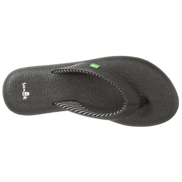 Sanuk Women's Yoga Chakra Flip Flop 9, White