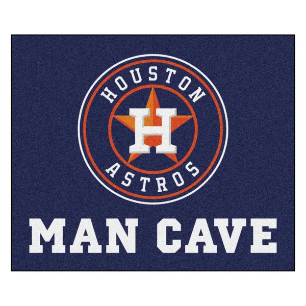 Houston Astros Man Cave Tailgater Rug