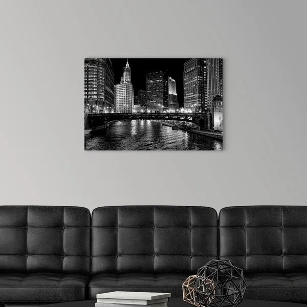 Chicago River, Canvas Wall Art, 30x20, Great Big Canvas