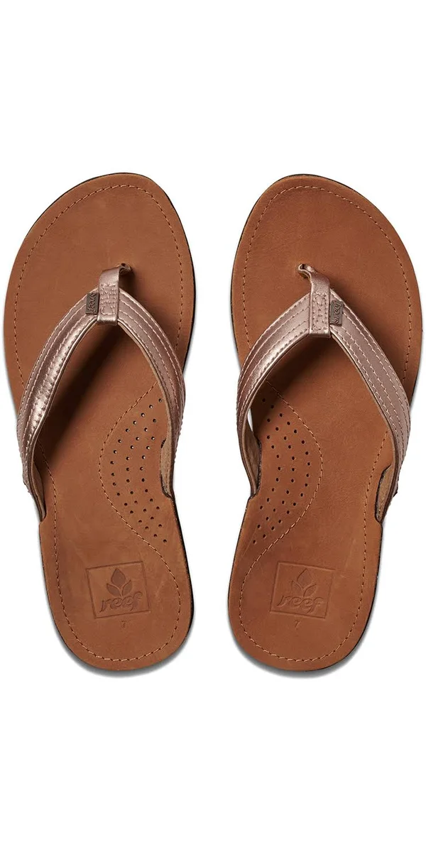 Reef Women's Miss J-Bay Sandal - Rose Gold, 11
