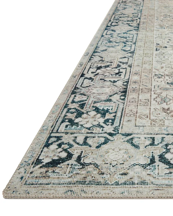 Magnolia Home Lenna LEA-06 2&6x22 x 9&6x22 Natural and Denim Runner