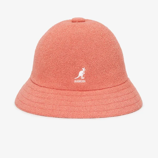 Kangol Bermuda Casual Bucket Hat, Size: L, Peach Pink