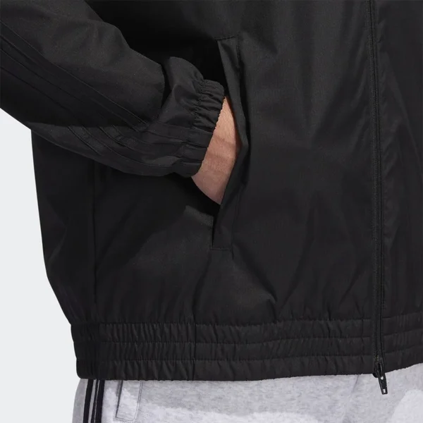 Adidas Originals Triple Stripe Windbreaker - Black