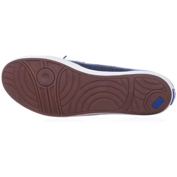 Keds Glimmer Women's Boat Shoes, Blue (Navy), 8.5