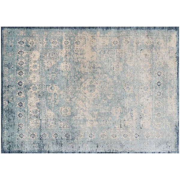 Loloi Anastasia AF-14 2&7x22 x 10& Light Blue - Ivory Rug