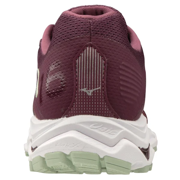 Mizuno - Women's Wave Inspire 16 Running Shoe, Mauve Wine-Cayenne, Size 12