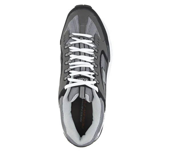 Skechers Stamina Cutback Men's Shoes - 9.5, Charcoal Black