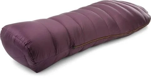 Mountain Equipment Helium 800 Long Sleeping Bag Purple - Reg/Left Zip