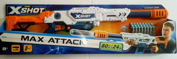 Zuru X-Shot Excel Max Attack Clip Blaster