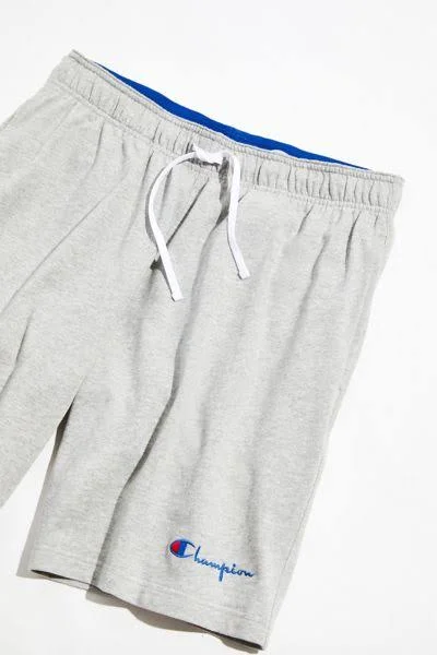 Men's Champion Life Heavyweight Jersey Shorts Oxford Grey Xs