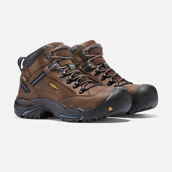 Keen Utility Men's Braddock Mid Steel Toe Waterproof Work Boot