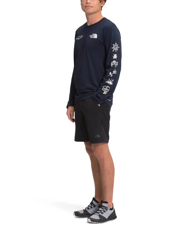 The North Face Men's Himalayan Bottle Long Sleeve T-Shirt, XXL, Aviator Navy