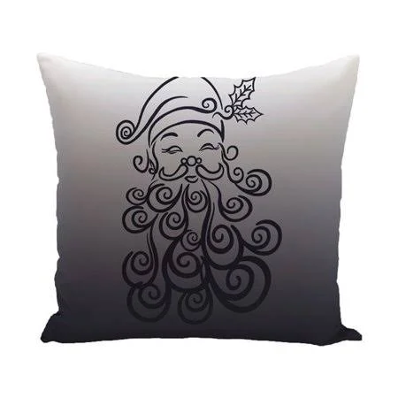 The Holiday Aisle Santa Baby Decorative Holiday Print Throw Pillow, Red