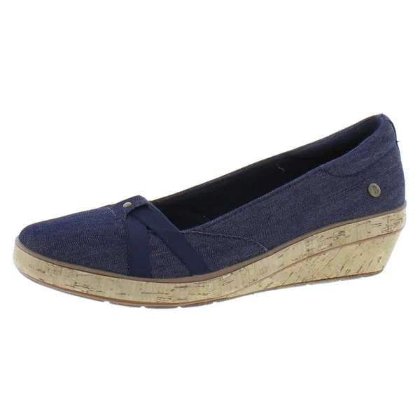 Grasshoppers Gigi Wedge 11 Women's Navy