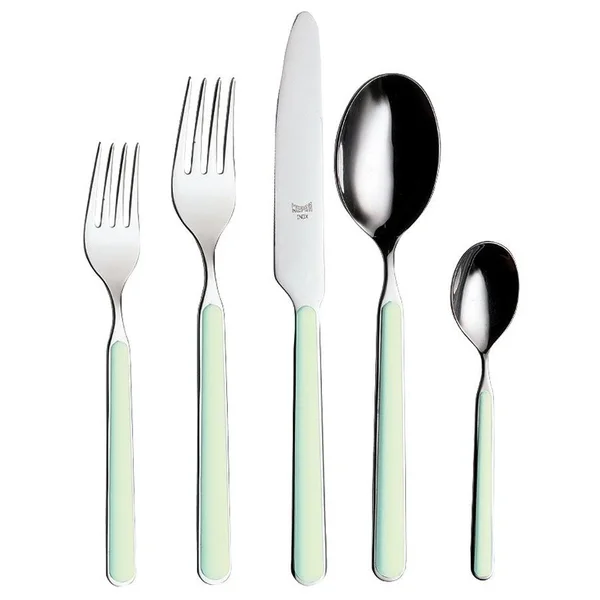 Mepra Fantasia 5 Piece Place Set Color: Aquamarine