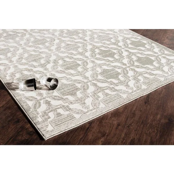 Rugs America Riviera Rv500b 5& x 8& Tan Rug