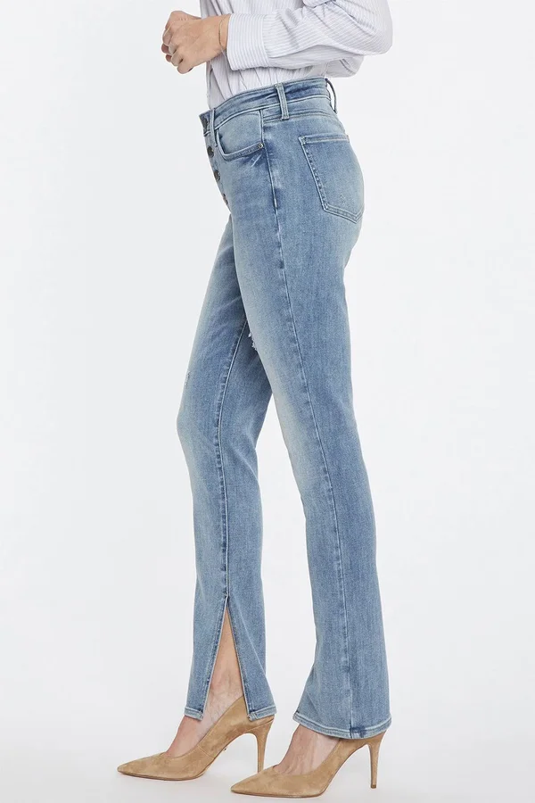 Nydj Women's Alina Skinny Jeans in Shoreline - Regular, Size: 8