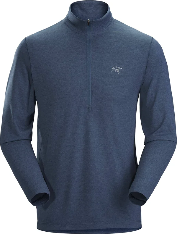 Arc&teryx Men's Cormac Zip-Neck Shirt Blue XXL