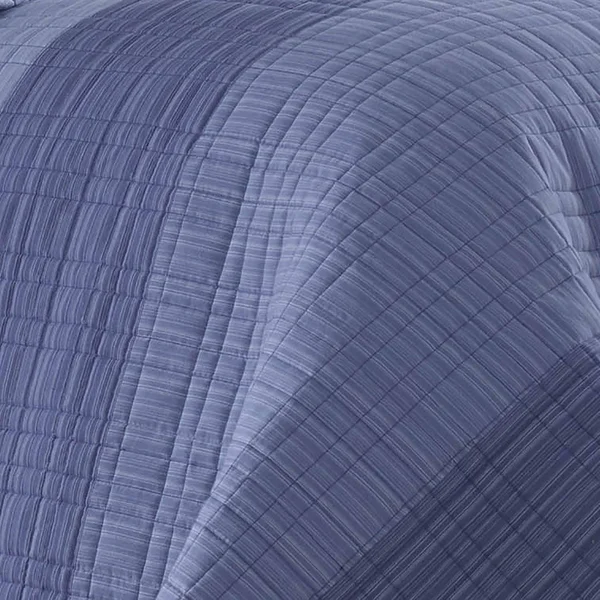 Nautica Blue Riverview Twin Quilt
