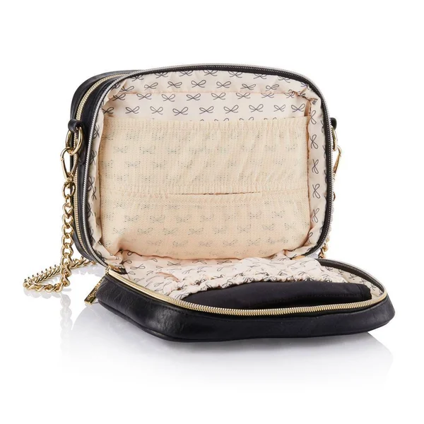 Itzy Ritzy Kelly Double Take Crossbody Diaper Bag in Black - Each