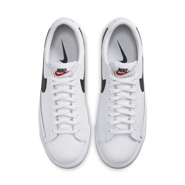 Men's Nike Blazer Low Leather Sneaker, Size 7 M - White