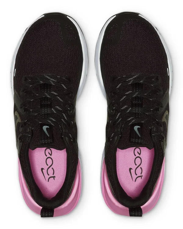 Nike Legend React 2 Black/Pink Women's Running Shoes - Size: 7.5