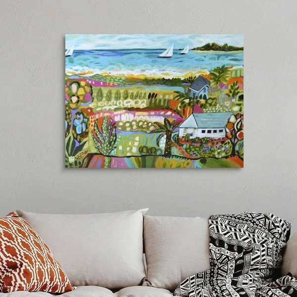 Nautical Whimsy III, Canvas Wall Art, 40x30, Great Big Canvas