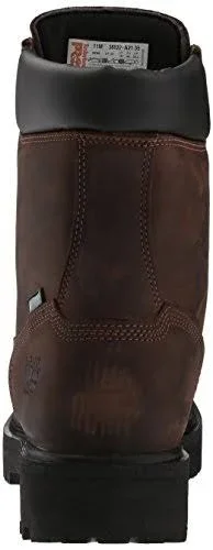 Timberland Pro Men's Direct Attach 8 inch Soft Toe Work Boot - Size: 9 W, Brown