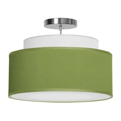 Abba 1-Light Pendant Size: 12x22 H x 16x22 W x 16x22 D - Shade Color: Verde