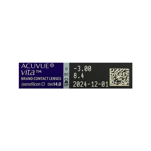 Acuvue Vita Brand Contact Lenses - 6 Pack