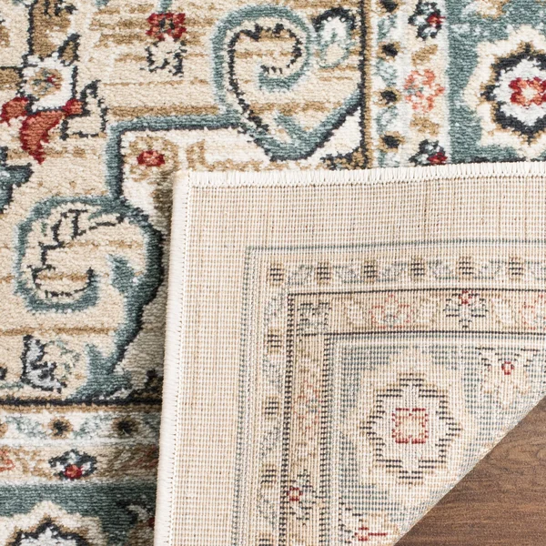 Safavieh LNH338A Lyndhurst Teal, Grey Area Rug - 8& x 10&