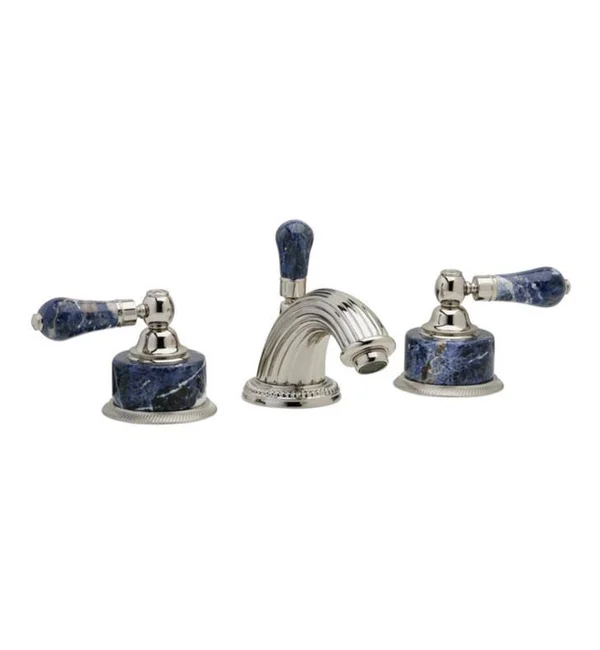 Phylrich Regent Two Handle Widespread Lavatory Faucet in Satin Nickel