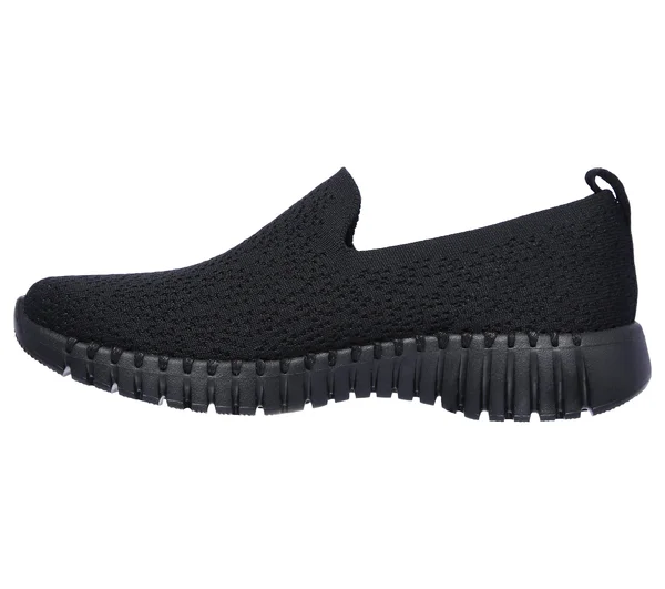 Skechers Women's GOwalk Smart - Glory Walking Shoes - Black/Black, 6.5