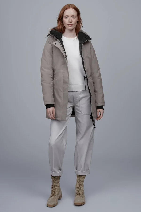 Canada Goose Victoria Parka (Women, Moonstone Grey, S)