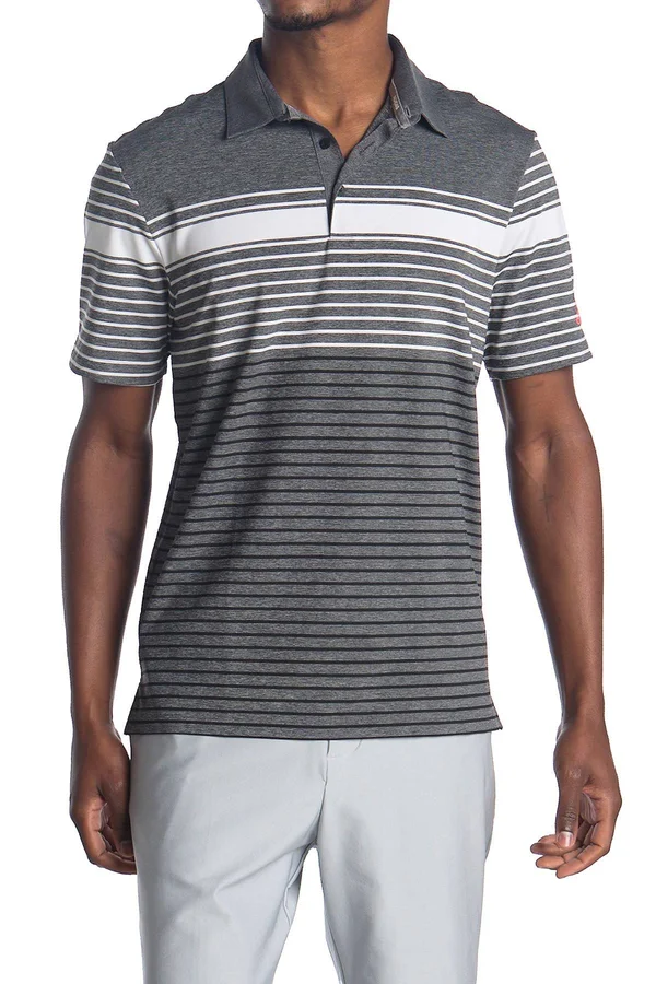 Adidas Men's Ultimate365 Engineered Heathered Polo Shirt