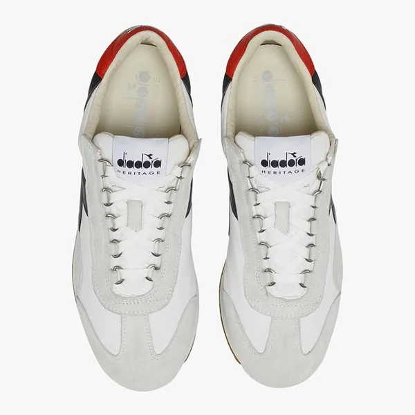 Diadora Equipe H Canvas Stone Wash White