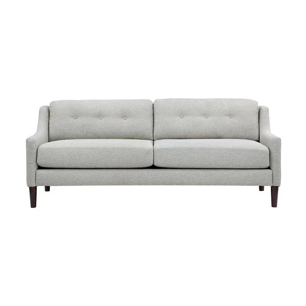 Hawthorne Collections Mellon Tufted Sofa - Cream - HC-4864-2153746