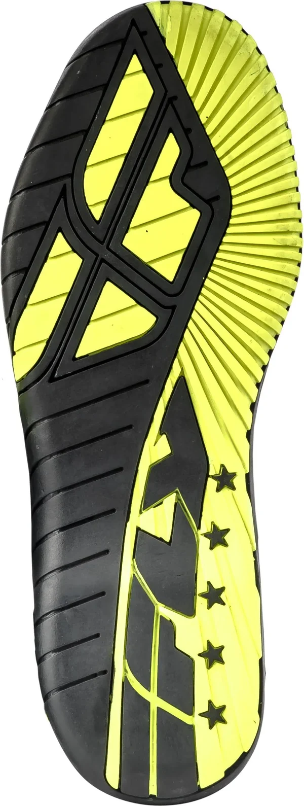 Fly Racing M21 Shoes (11, Black/Hi-Vis)