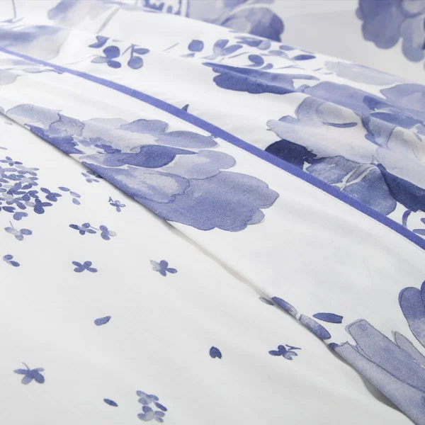 Anne De Solene Marquise King Pillowcases, Pair - Blue