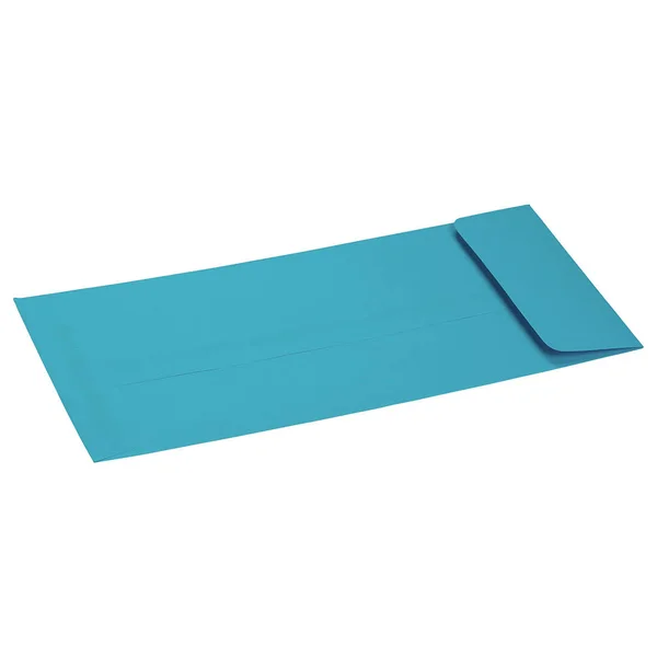Jam Paper #12 Policy Envelopes, 4.75 x 11, Brite Hue Blue Recycled, 1000/Carton (3156401B), 4.75 x 11 inches