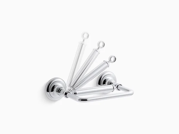 KOHLER K-72573-BN Artifacts Pivoting Toilet Tissue Holder, Vibrant Brushed Nickel