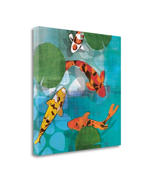 35x22 x 35x22 Lucky Koi II by Tandi Venter Fine Art Giclee Print