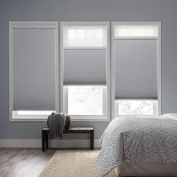 Real Simple Cordless Day/Night Cellular 54.5x22 x 48x22 Shade in Snow