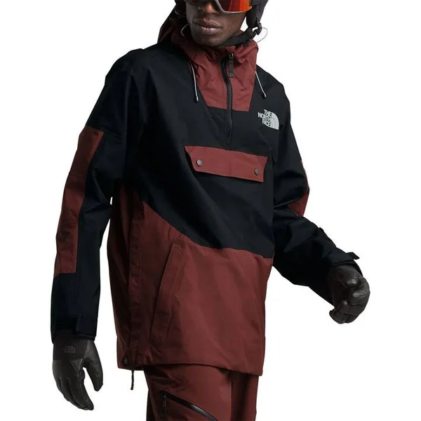 The North Face Silvani Anorak Jacket - Men's Sequoia Red/TNF Black - XL